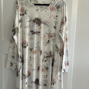 LuLaRoe Emily Long-Sleeve Dress XL (EUC)